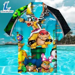 Super Mario Aloha Hawaiian Shirt