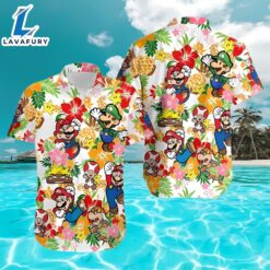 Super Mario Bros Aloha Hawaiian…