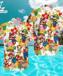 Super Mario Bros Aloha Hawaiian…