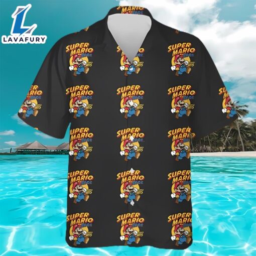 Super Mario Bros Gaming Funny Mario Kart Vintage Hawaiians Shirt