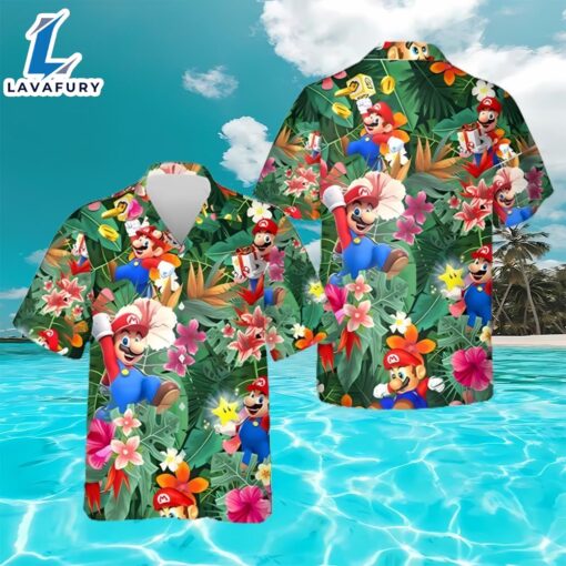 Super Mario Bros Movie Hawaiian Shirt