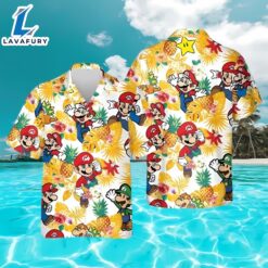 Super Mario Bros Pineapple Hawaiian…