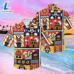 Super Mario Bros Retro Hawaiian…