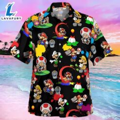 Super Mario Movie Fashion Hawaiian…