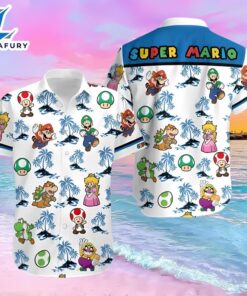 Super Mario Summer Gift Hawaiian…