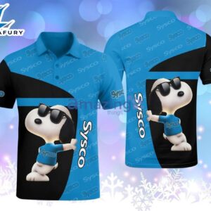 Sysco Logo Snoopy Polo Shirt Gift For Fans