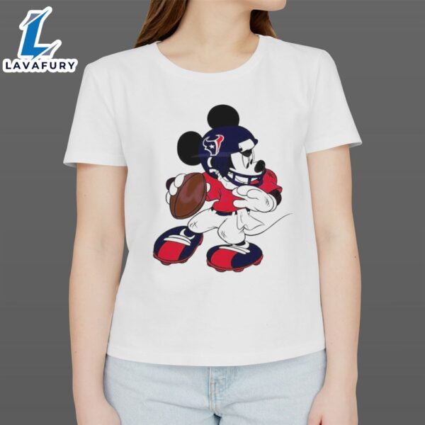 Texans Nfl Mickey Mouse 2024 T-Shirt