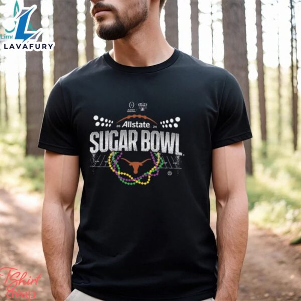 Texas Longhorns 2024 Allstate Sugar Bowl Cfp Semifinal Caesars Superdome Essentials T Shirt