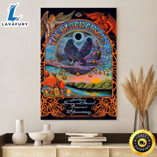 The Black Crowes The Southern Harmony And Musical Companion Poster Canvas