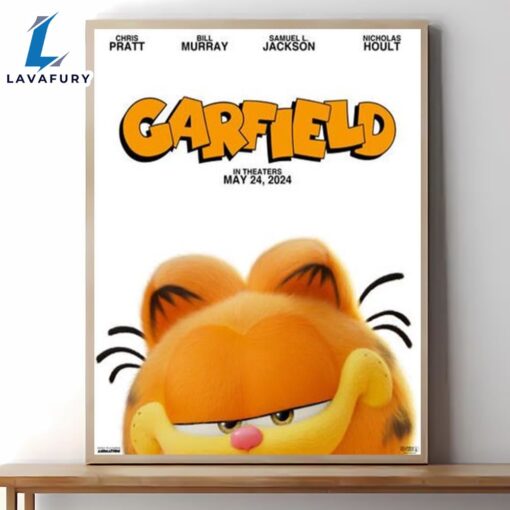 The Garfield Movie Poster Art Print Wall