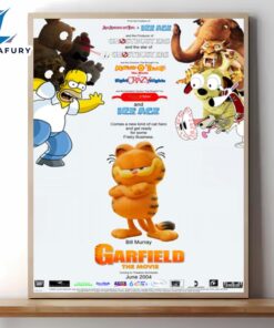 The Garfield Movie Poster Canvas…