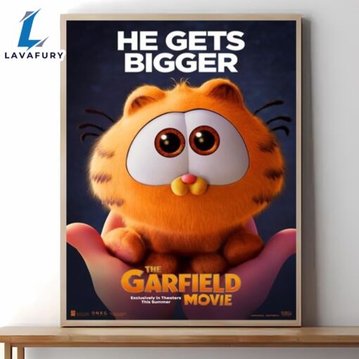 The Garfield Movie Poster For Fans