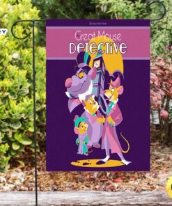 The Great Mouse Detective Poster 10 Double Sided Printing Garden Flag
