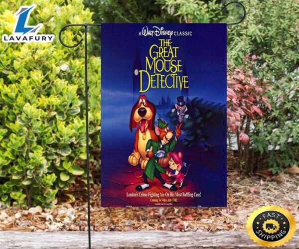 The Great Mouse Detective Poster 2 Double Sided Printing Garden Flag