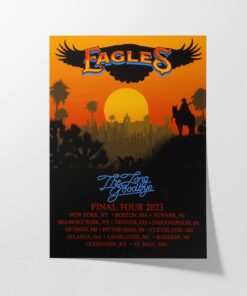 The Long Goodbye Tour Screen Printed Poster