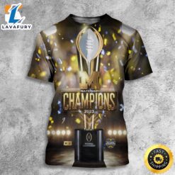 The Michigan Wolverines Are National Champions College Football Season 2023-2024 All Over Print Shirt