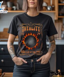 Totality 2024 Dark Side Of The Moon Merch T-Shirt