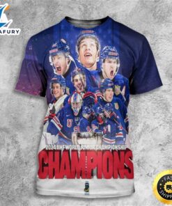 USA Junior Hockey Team Is The 2024 IIHF World Junior Champions All Over Print Shirt