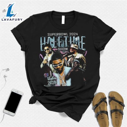 Usher 2000s Artist Super Bowl 2024 Halftime Show Graphic Tee Usher Show Shirt