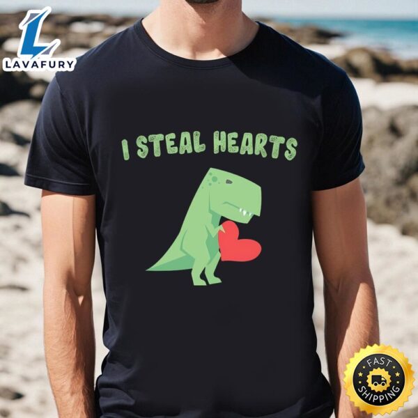 Valentine Day Dinosaur Quote Gifts T-Shirts