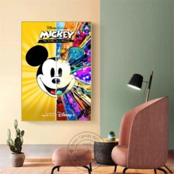 Valentine Day Disney-P�ster De Mickey The Story Of A Mouse Canvas