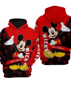 Valentine Day Mickey Mouse Black…