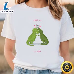 Valentine Dinosaur T-Shirt