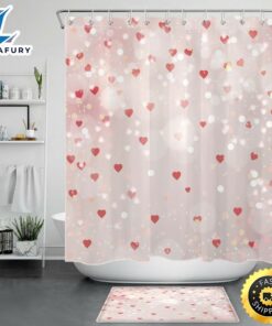Valentine Heart Shower Curtains Valentine…