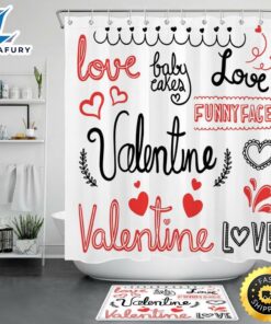 Valentine Love Shower Curtains Valentine…