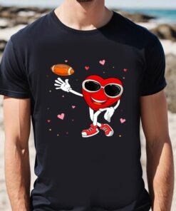 Valentine Football Shirt Heart Shirt…