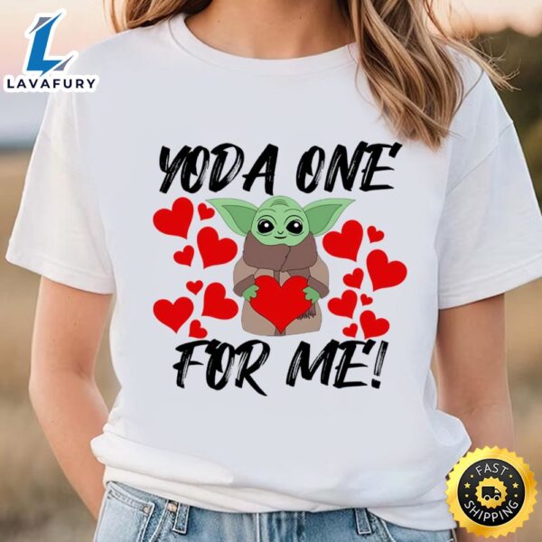 Valentine’s Day Yoda One For Me Shirt