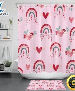 Valentines Day Pattern Shower Curtains…