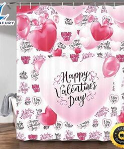 Valentines Day Shower Curtain Valentines…