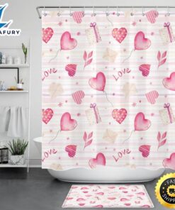 Valentines Love Shower Curtains Valentine…