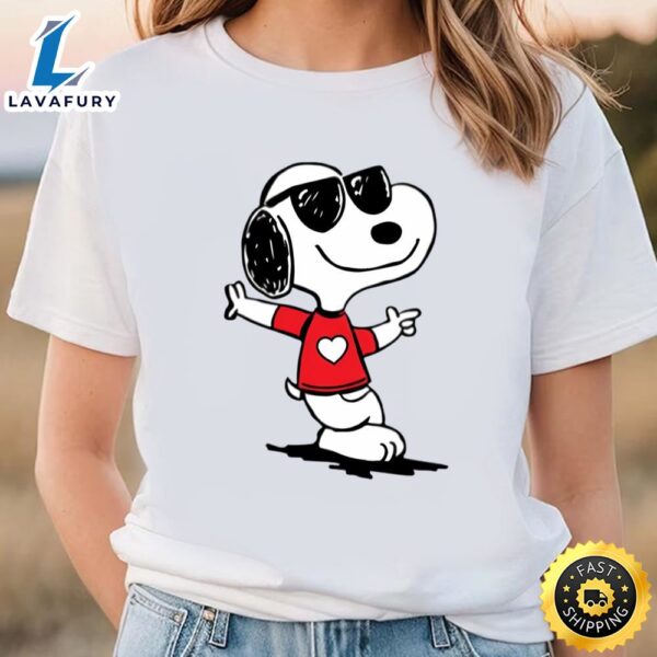 Valentines Day Cool Snoopy Shirt, Bull Snoopy Lover Unisex T-shirt