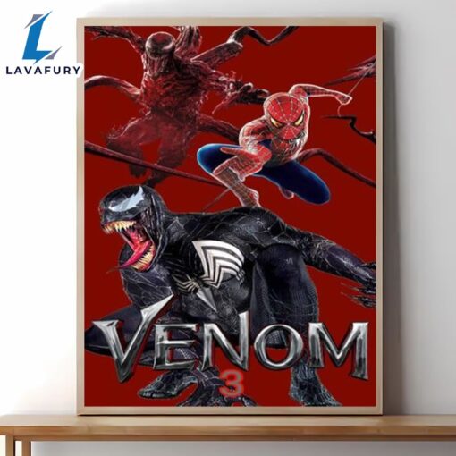 Venom 3 Movie Poster Art Print Wall