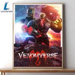 Venom 3 Movie Poster Wall Art Canvas