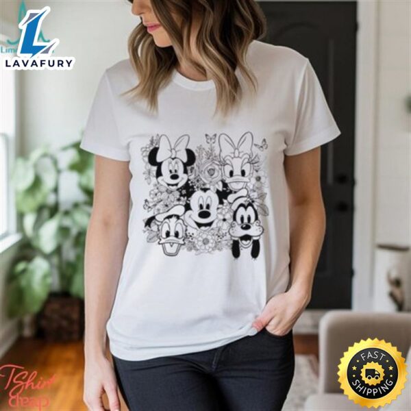 Vintage Disney Epcot Flower Garden Festival Shirt Mickey And Friends Halloween Classic T Shirt