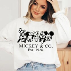 Vintage Mickey & Co Tee Shirt