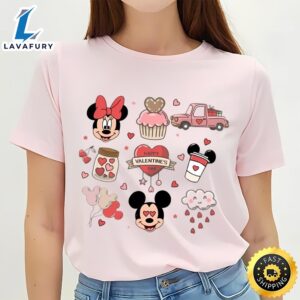 Vintage Mickey Minnie Valentine Shirt,…