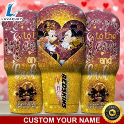 Washington Redskins NFL-Custom Tumbler Love You To The Moon And Back  For This