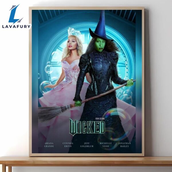 Wicked 2024 Decorations Poster Canvas
