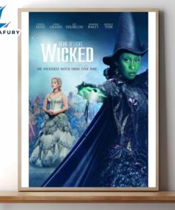 Wicked 2024 Movie Poster Art…