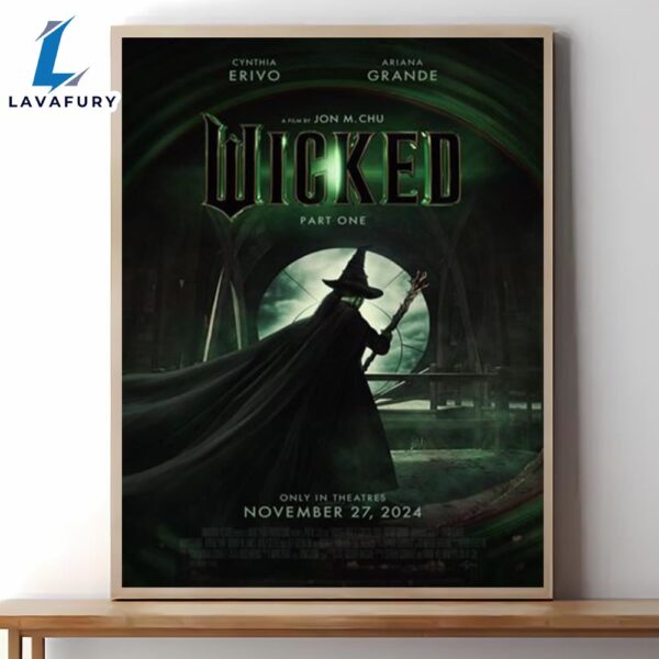 Wicked 2024 Movie Poster Canvas Wall Art