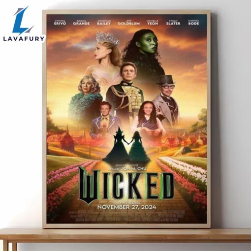 Wicked Movie Poster 2024 Canvas