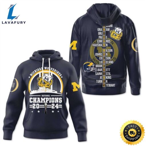 Wolverines 2024 National Champions Hoodie