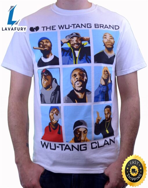 Wu Brand Tee-Wu-Tang Clan Hip Hop T-Shirts