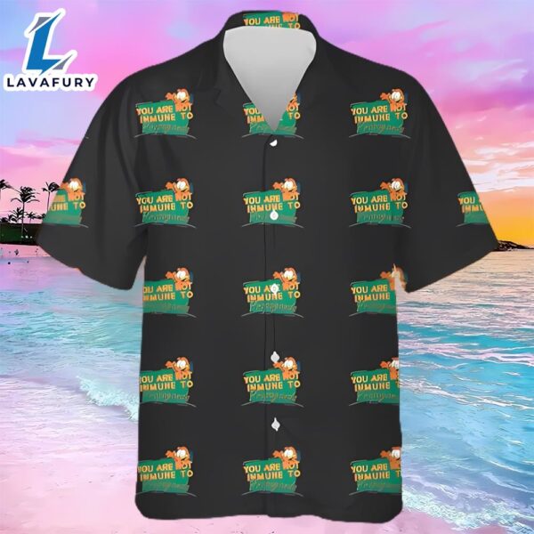 You Are Not Inmune To Propaganda Garfield Hawaiian Shirt