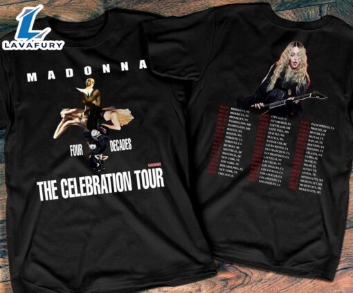 2023-2024 Madonna The Celebration Tour T-Shirt