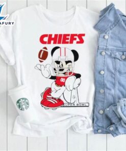 2024 Nfl Championship Game Mickey Mouse Super Bowl Kansas City Chiefs Football Logo Shirt